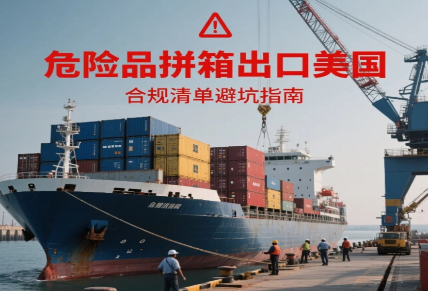 危險品拼箱出口美國？這份合規清單一定要知道！