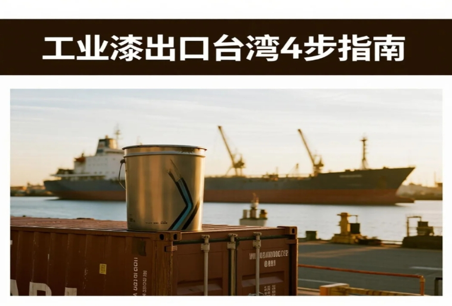 工業漆出口臺灣全流程：從MSDS到清關只需4步！